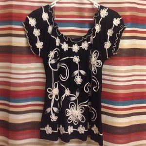 Embroidered Top