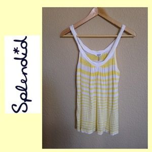 🚫SOLD🚫Splendid Striped Knit Tank Top