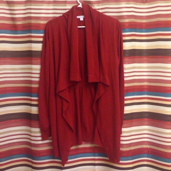Burnt Orange Cardigan