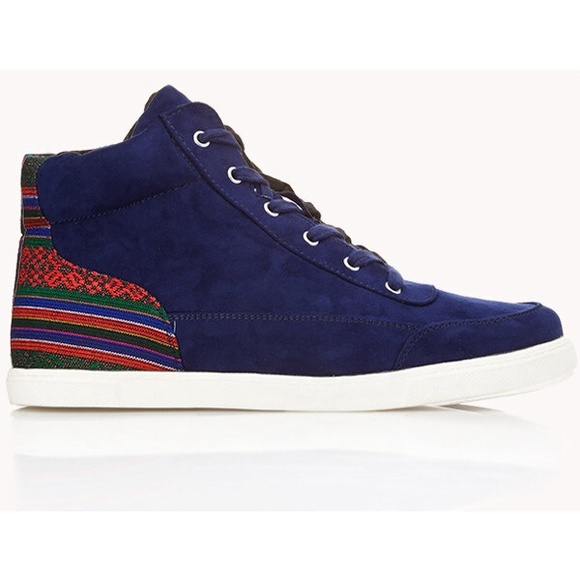 royal blue felt high tops