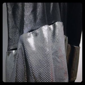 blackmilk black with silver accent leggings