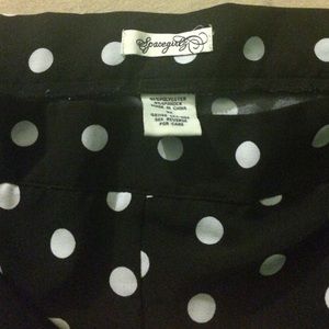 Polka Dot Jogger Style Pants