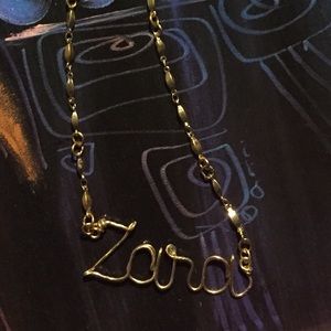 Brass Customized Designed Name Necklace