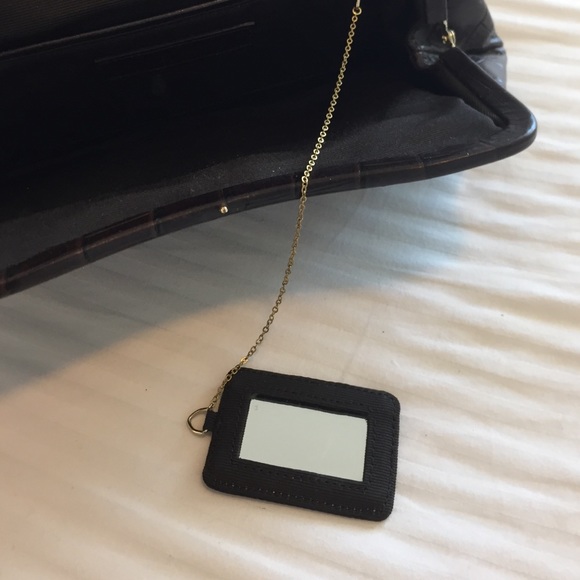 Banana Repulic Leather Clutch... - Picture 3 of 4