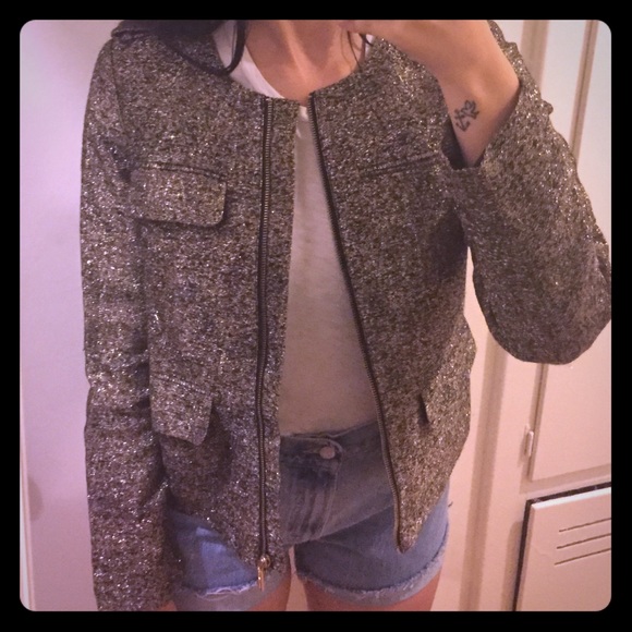 Gold Michael Kors Jacket