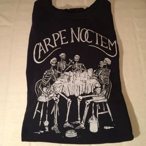 Carpe noctem crew neck sweatshirt 💀🌘🌙👻