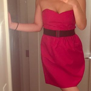 NWT Zara strapless dress with belt