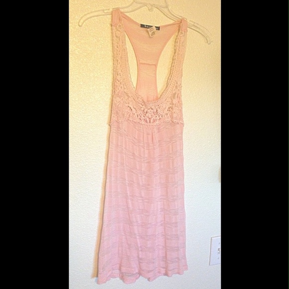 Pink Crotchet Boho Beach Cover