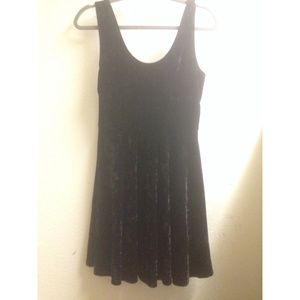 Black Velvet Dress