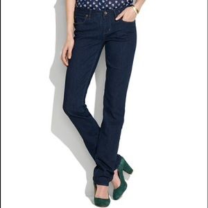 MADEWELL Rail Straight  jean