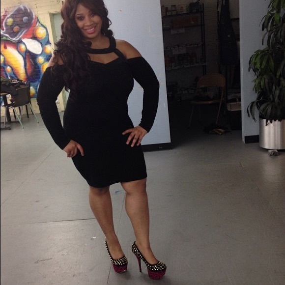 Arden B Sweater Cage Dress