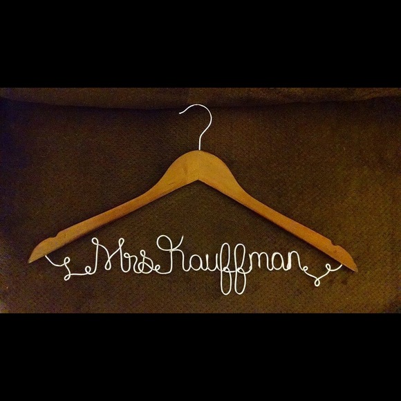 Personalize hangers