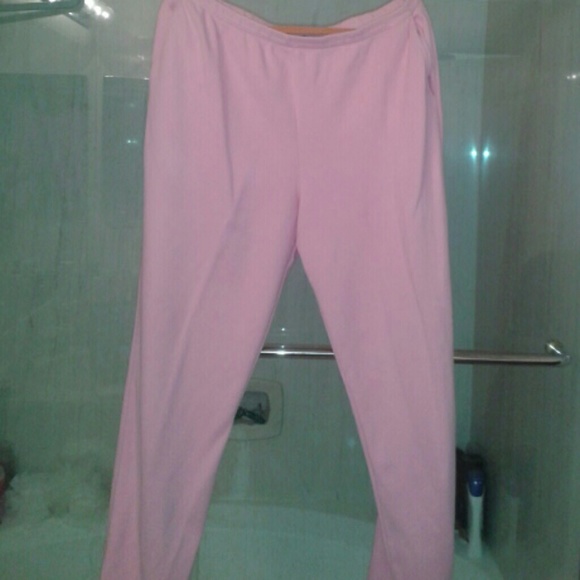 Lands' End Pink Cotton Pants Never Worn