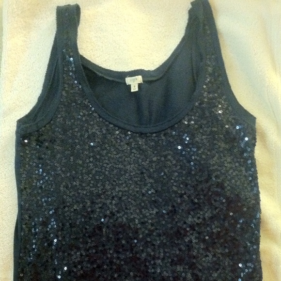 J. Crew Sequin Tank Top - Picture 3 of 4
