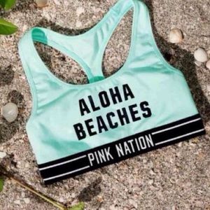 Aloha Beaches Vs Pink Sports Bra