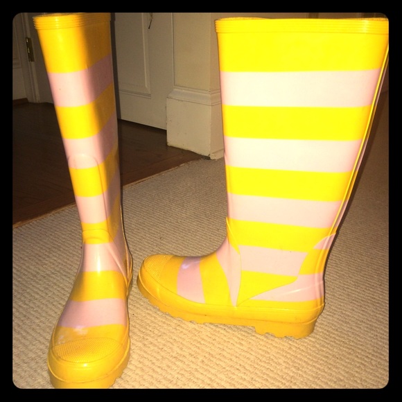 J Crew rainboots, like new!!!
