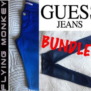 Bundle flying monkey blue ombré and guess jeans
