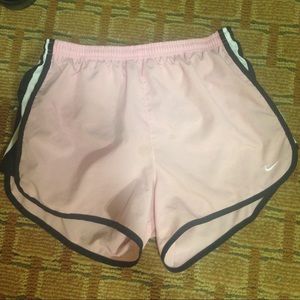 Light pink nike shorts