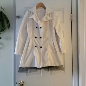 Cream coat