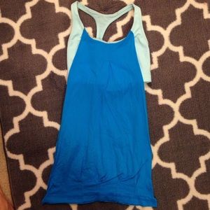 blue tones practice freely tank