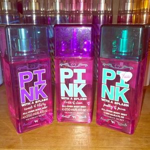 Victoria's Secret PINK all-over body mists