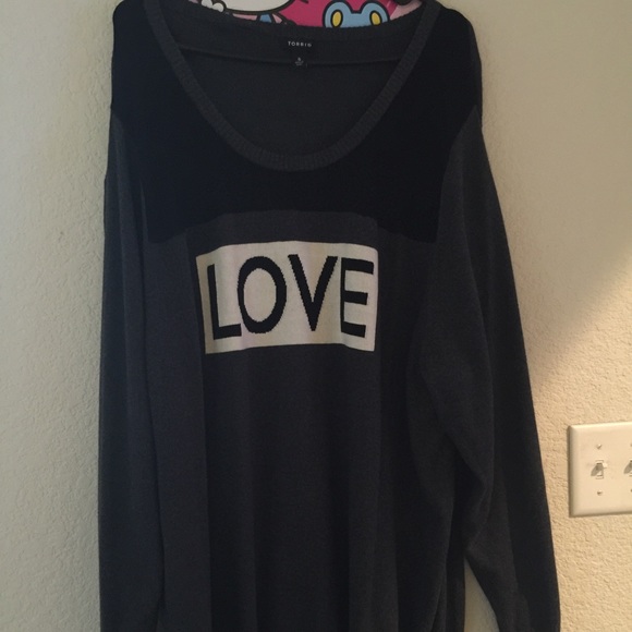 Grey & Black Sweater