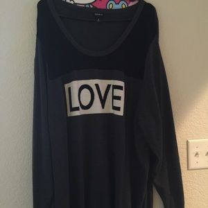 Grey & Black Sweater