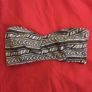 Tribal Print Bandeau