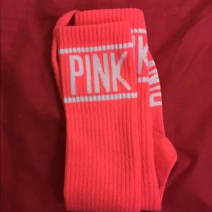 Victoria's Secret PINK knee high socks
