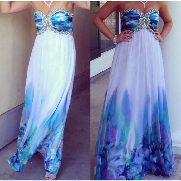 David's Bridal prom dress