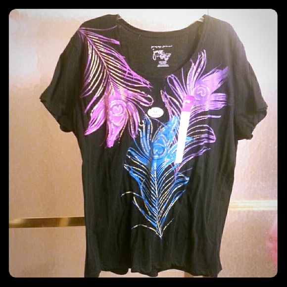 Peacock T-shirt 2X