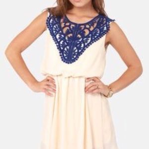 Applique youre Ok dress from Lulus size S