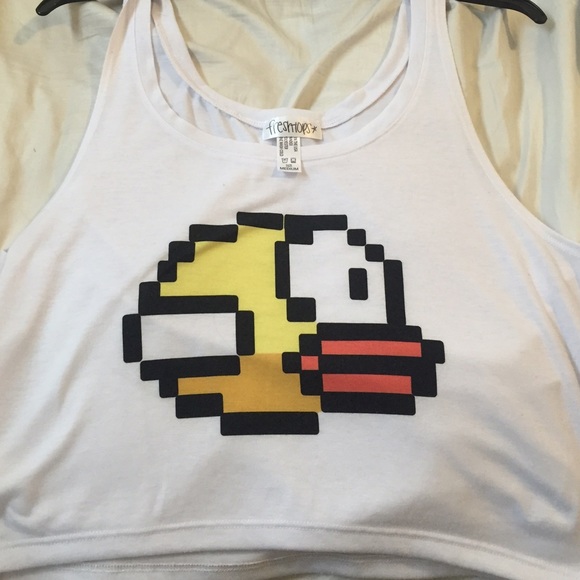 FreshTops Flappy Bird Crop Top