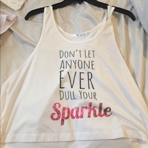 Sparkle Yottokila Crop Top