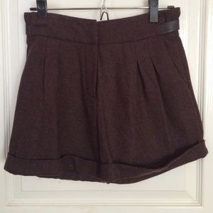 50% wool shorts