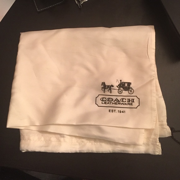 Coach Silk Drawstring Bag- FREE
