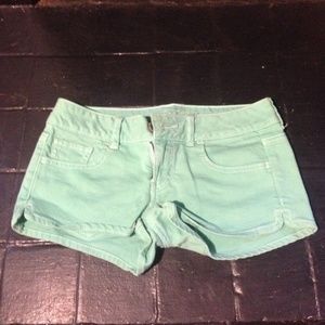 Sea Foam Green Shorts