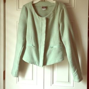 Mint blue jacket/blazer