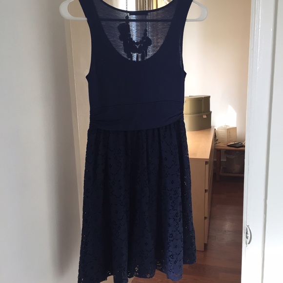 A-line Soprano Navy Blue Dress - Picture 3 of 3