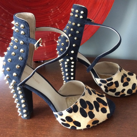 Leopard zara shoes