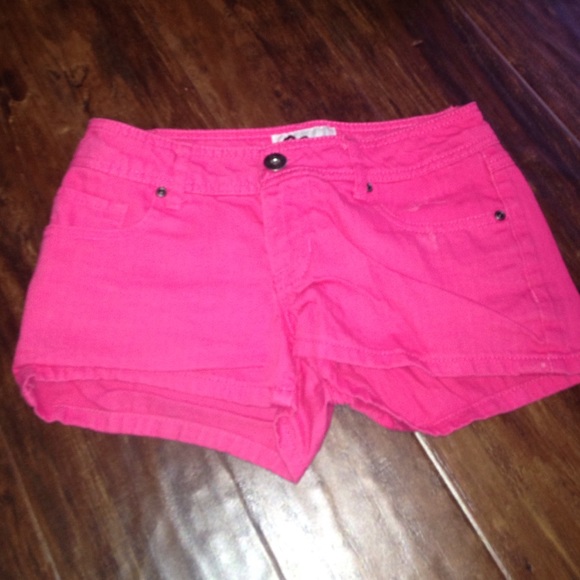 Pink shorts