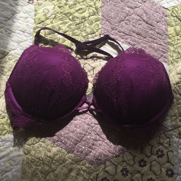 Purple Victoria secret bra