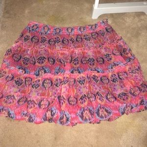 Very cute flowy skirt!
