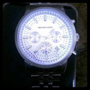 Mens Michael Kors stainless steel watch