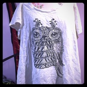 Owl tee shirt