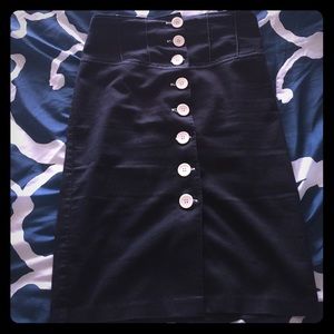 High waist pencil skirt