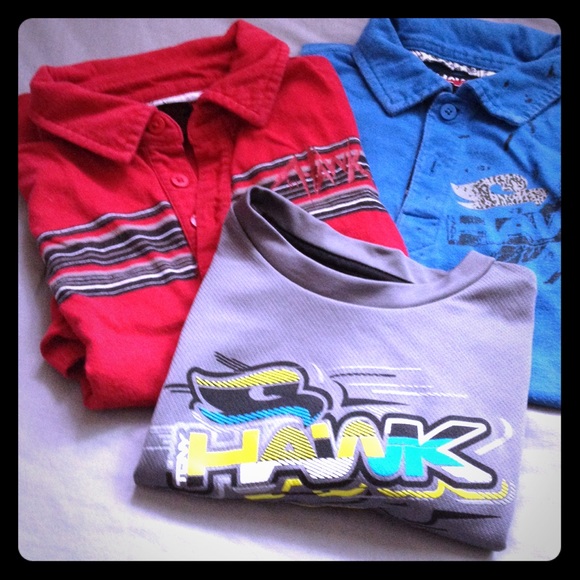 3 kids Tony  Hawk shirts