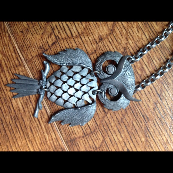 Owl necklace - Picture 2 of 2