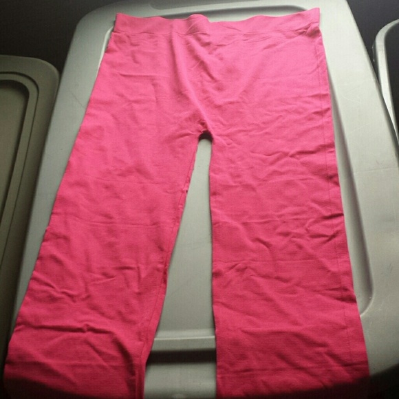 Hot pink legging tights