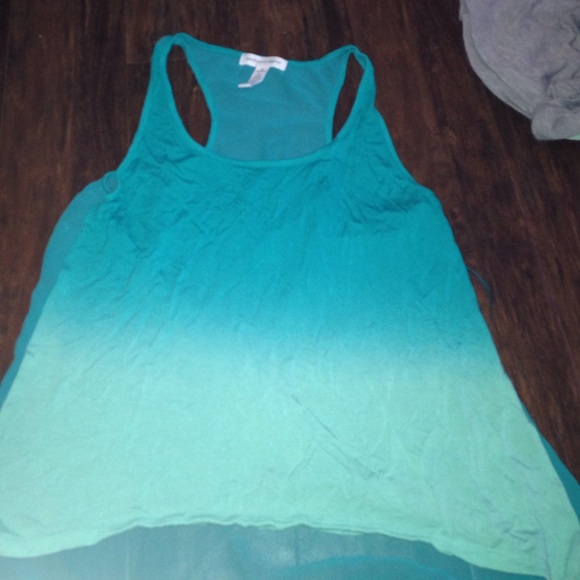 Blue tank top